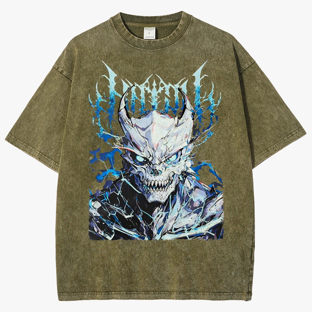 KaiJu no.8 Unisex Fit Washed T-Shirt