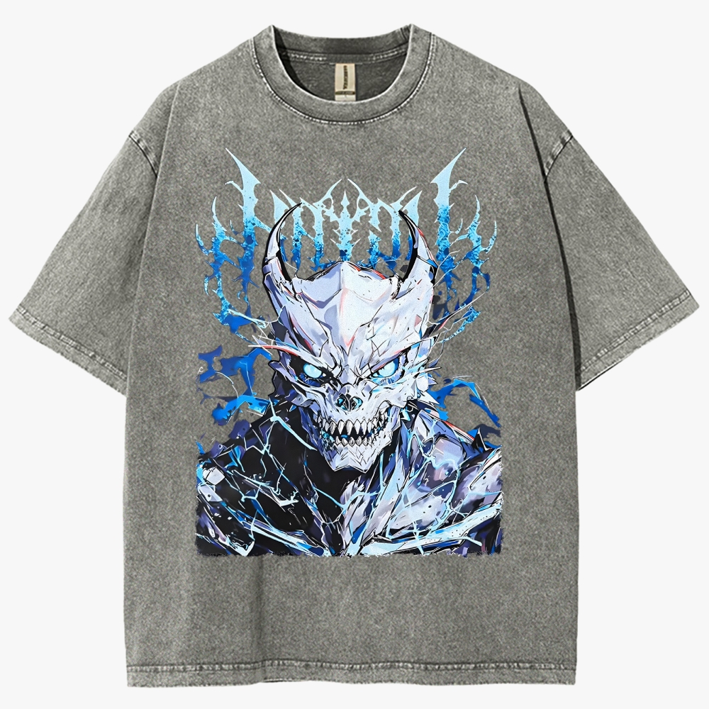 KaiJu no.8 Unisex Fit Washed T-Shirt
