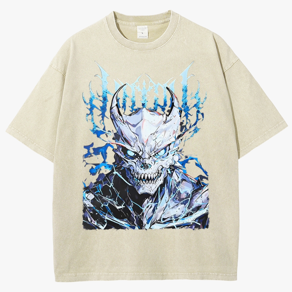KaiJu no.8 Unisex Fit Washed T-Shirt