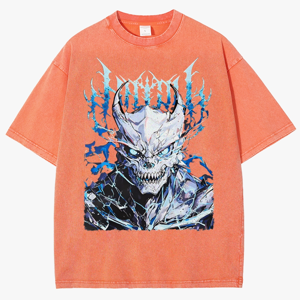 KaiJu no.8 Unisex Fit Washed T-Shirt