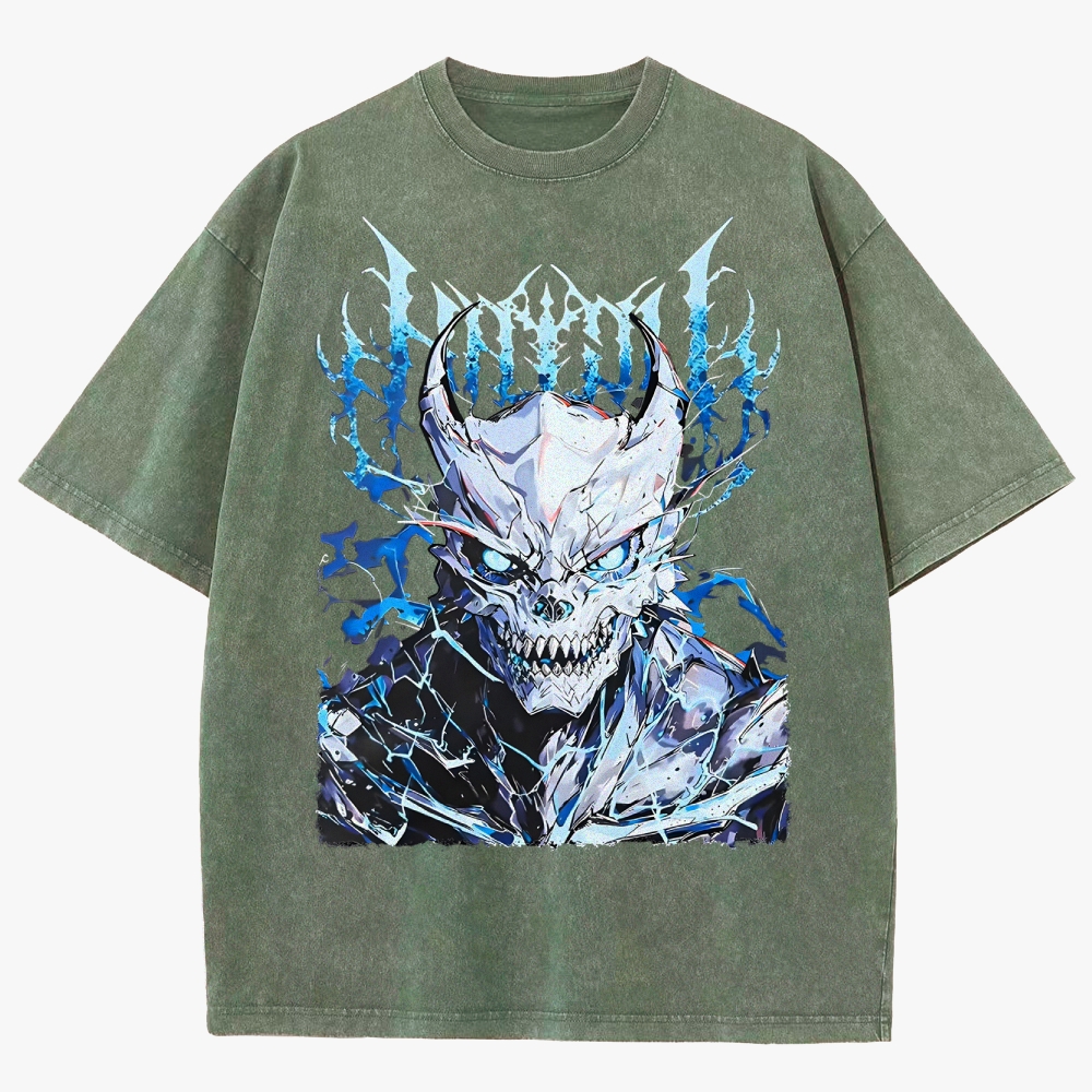 KaiJu no.8 Unisex Fit Washed T-Shirt