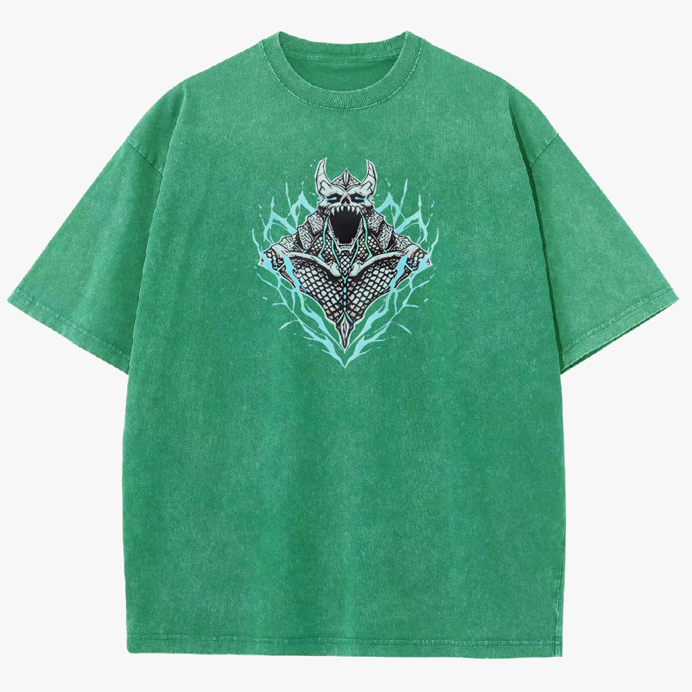 KaiJu no.8  Unisex Fit Washed T-Shirt