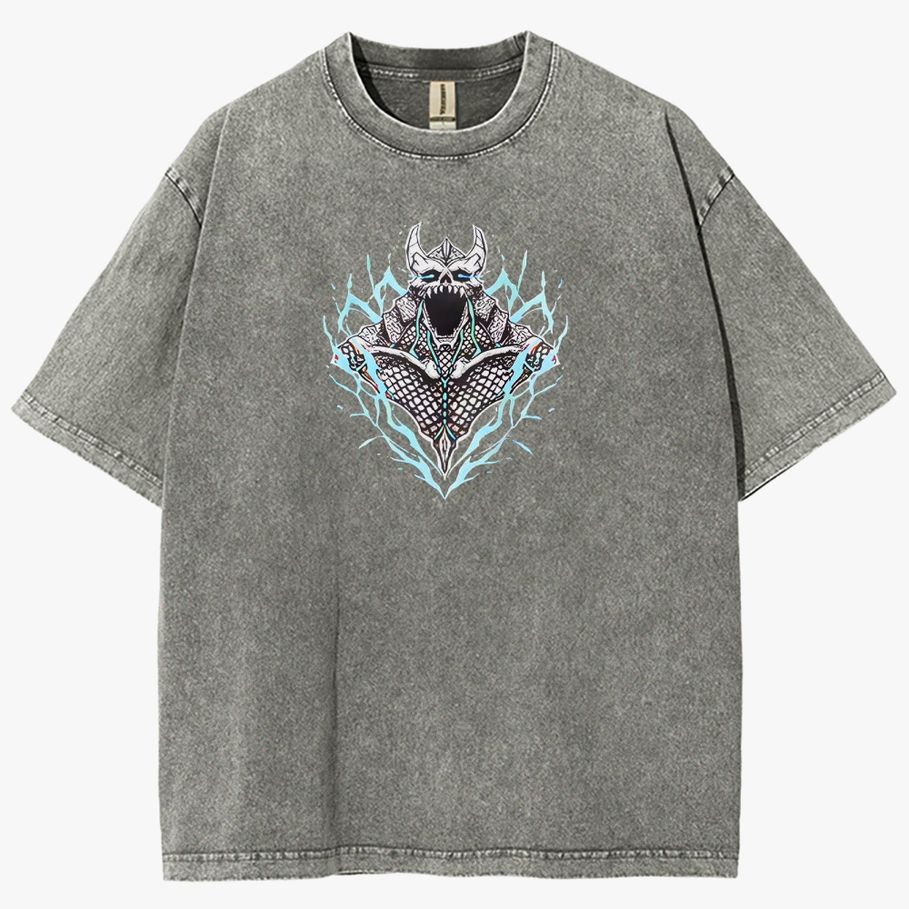 KaiJu no.8  Unisex Fit Washed T-Shirt