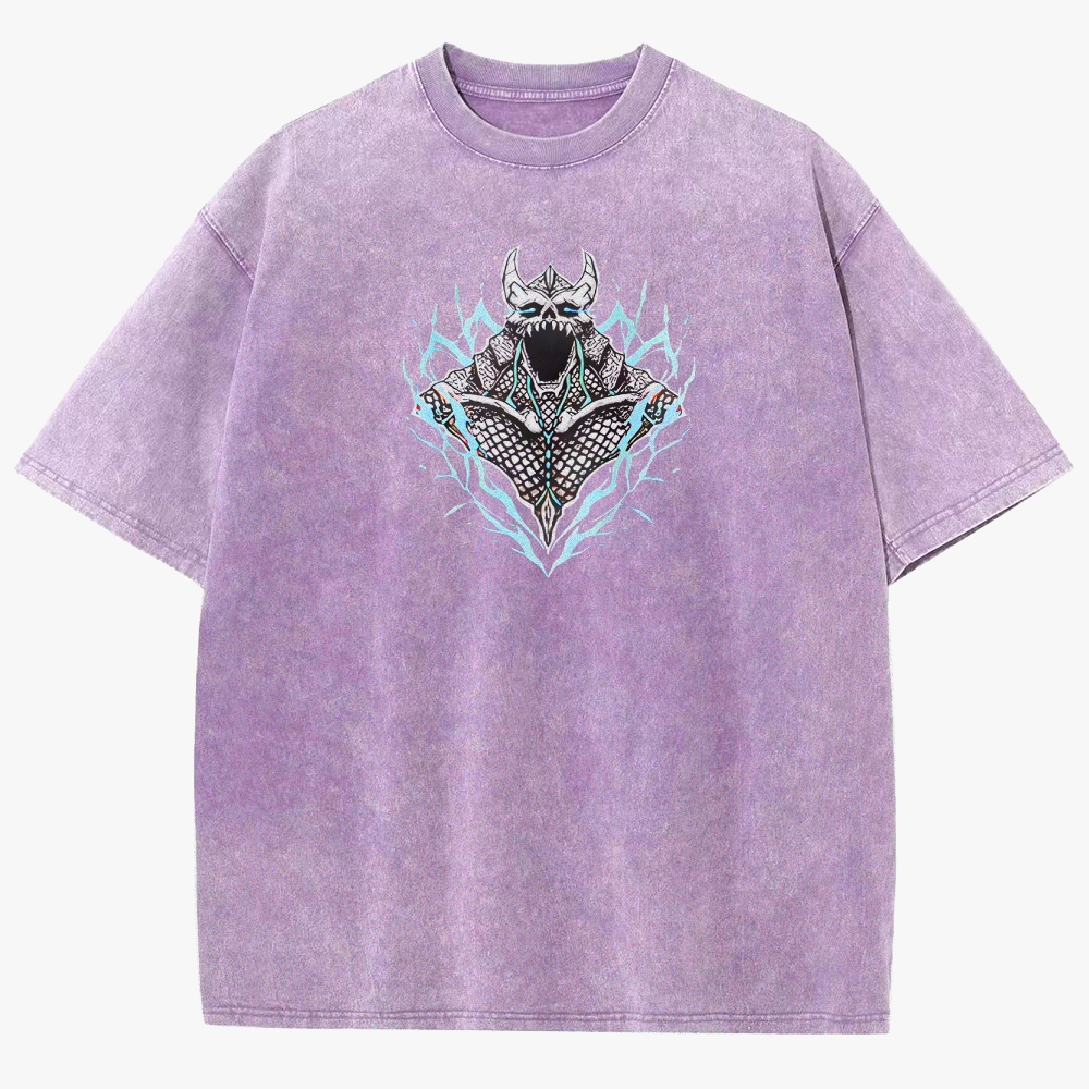 KaiJu no.8  Unisex Fit Washed T-Shirt