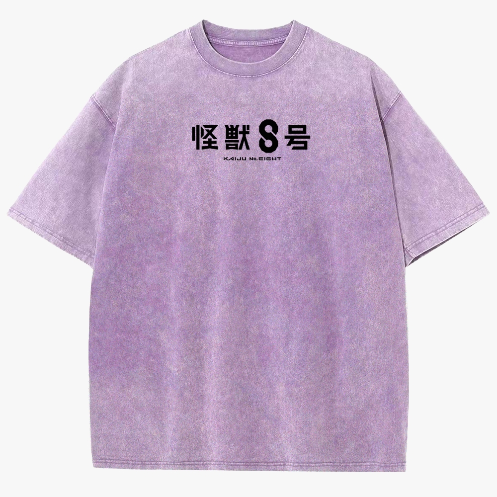 KaiJu no.8  Unisex Fit Washed T-Shirt