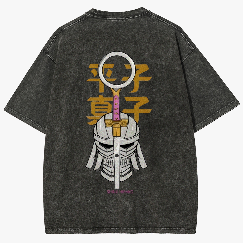 Bleach Unisex Fit Washed T-Shirt