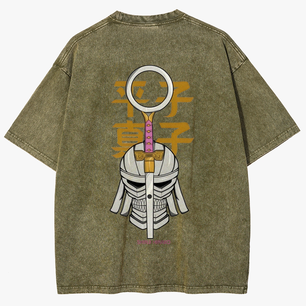 Bleach Unisex Fit Washed T-Shirt