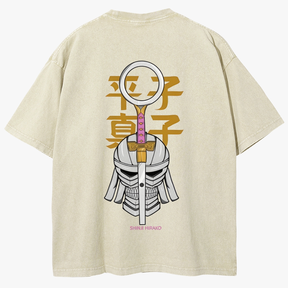 Bleach Unisex Fit Washed T-Shirt