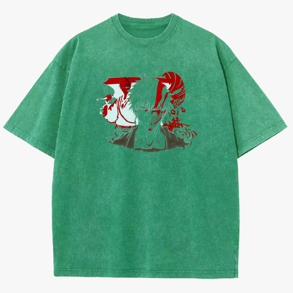 Bleach Unisex Fit Washed T-Shirt