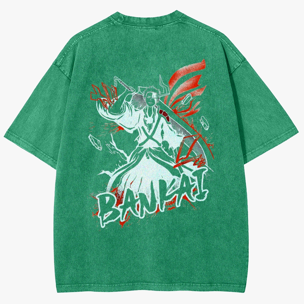 Bleach Unisex Fit Washed T-Shirt