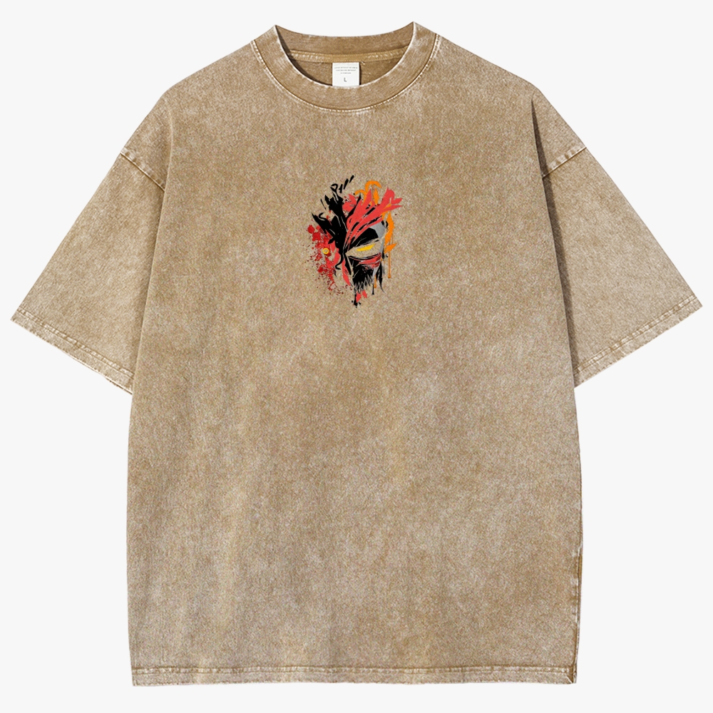 Bleach Unisex Fit Washed T-Shirt