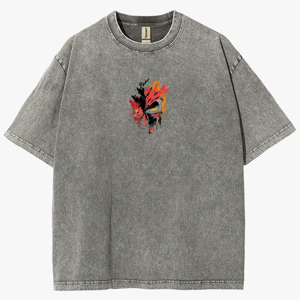 Bleach Unisex Fit Washed T-Shirt