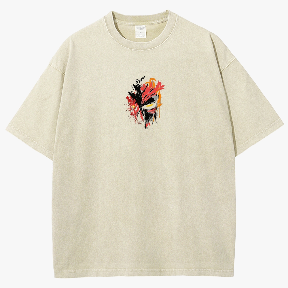 Bleach Unisex Fit Washed T-Shirt