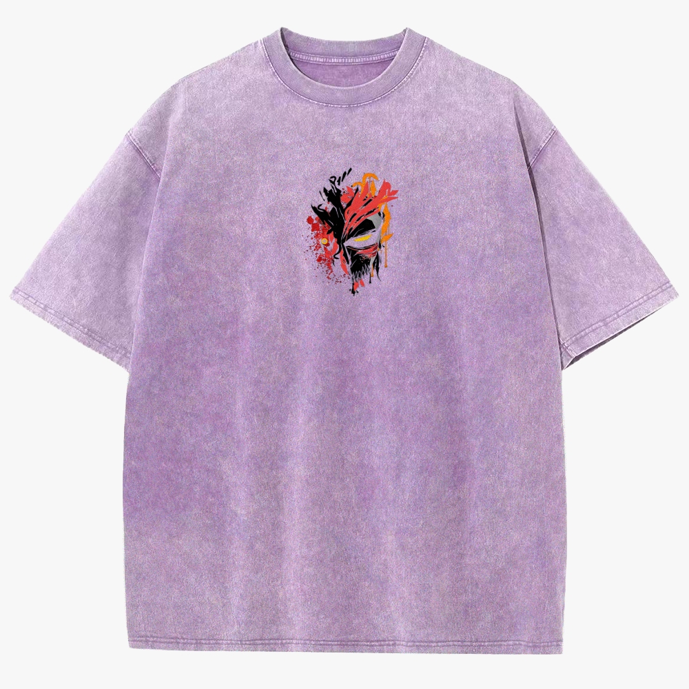 Bleach Unisex Fit Washed T-Shirt