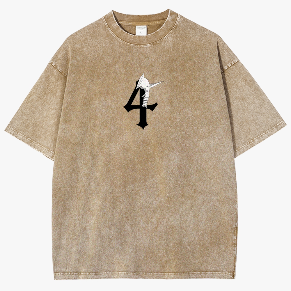 Bleach Unisex Fit Washed T-Shirt