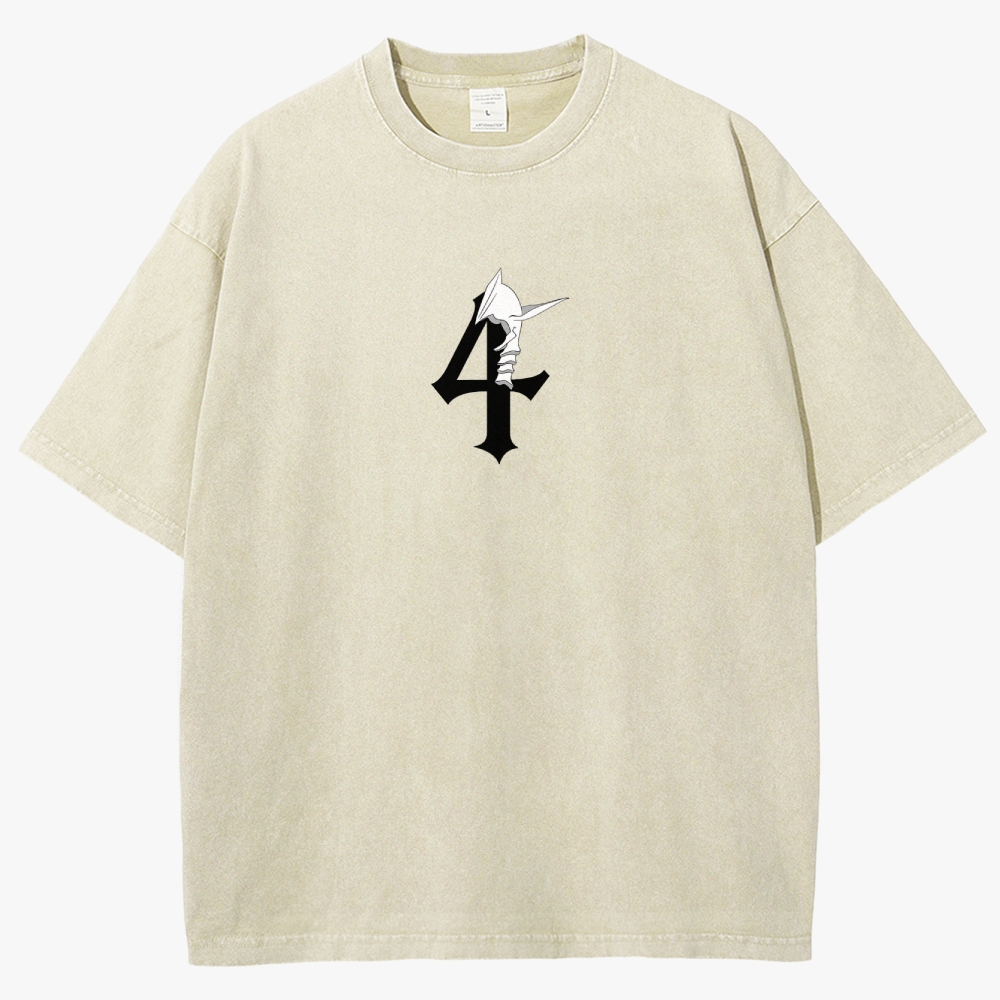 Bleach Unisex Fit Washed T-Shirt