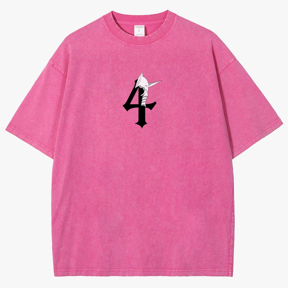 Bleach Unisex Fit Washed T-Shirt