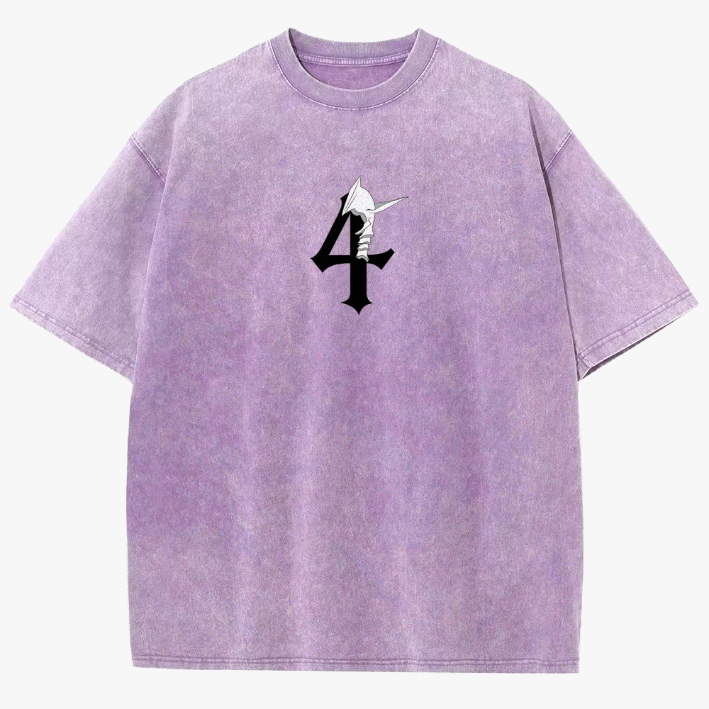 Bleach Unisex Fit Washed T-Shirt