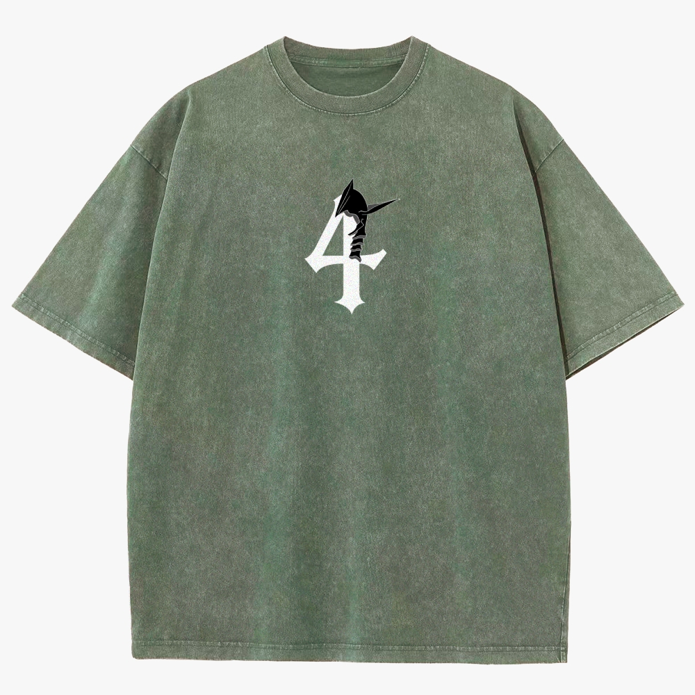 Bleach Unisex Fit Washed T-Shirt