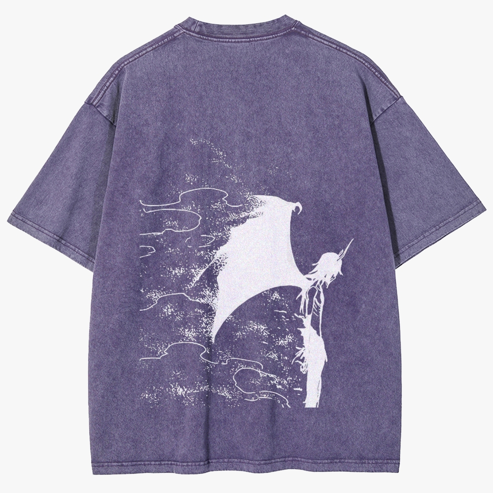 Bleach Unisex Fit Washed T-Shirt