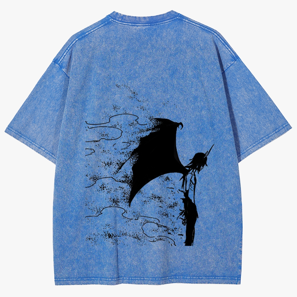 Bleach Unisex Fit Washed T-Shirt