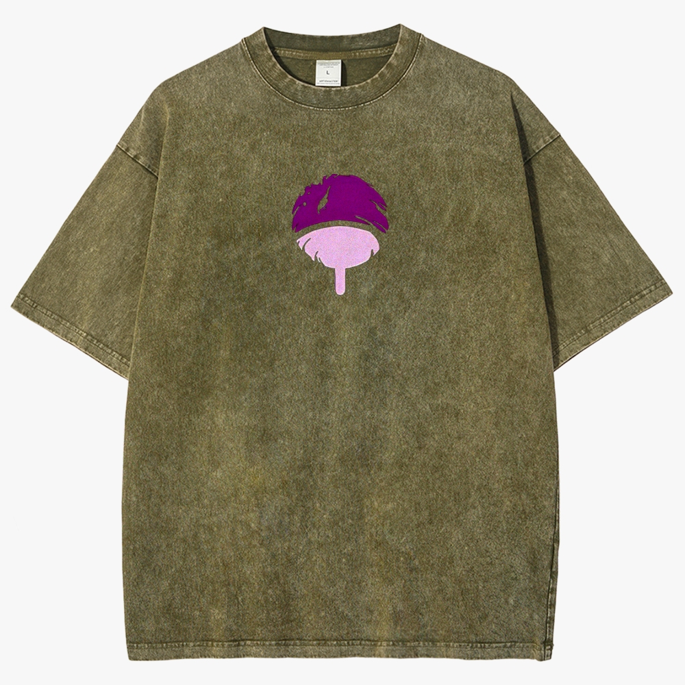 Naruto Anime Unisex Fit Washed T-Shirt