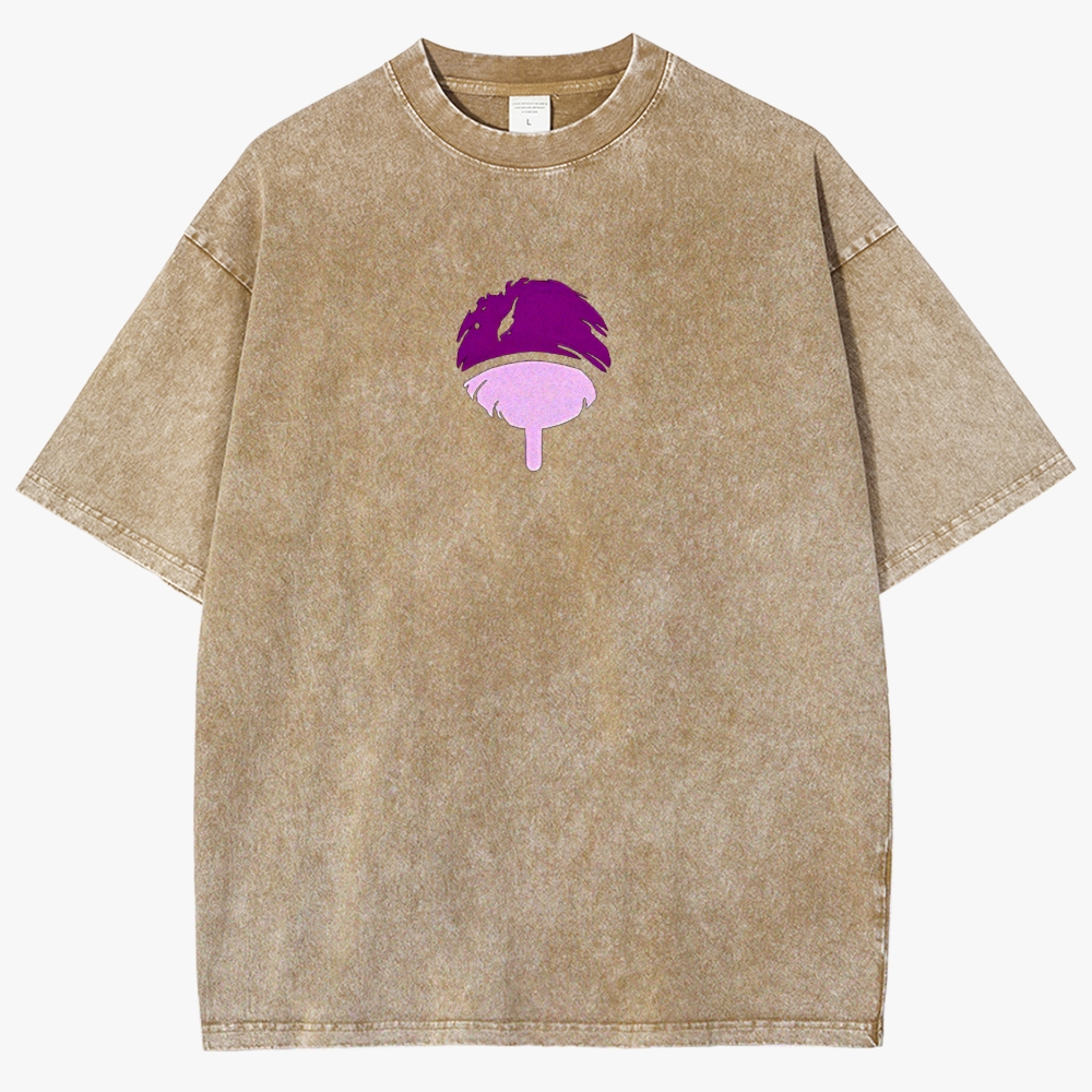 Naruto Anime Unisex Fit Washed T-Shirt