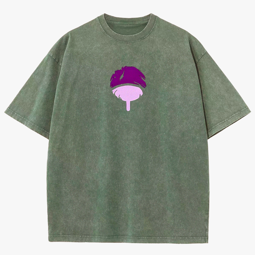 Naruto Anime Unisex Fit Washed T-Shirt