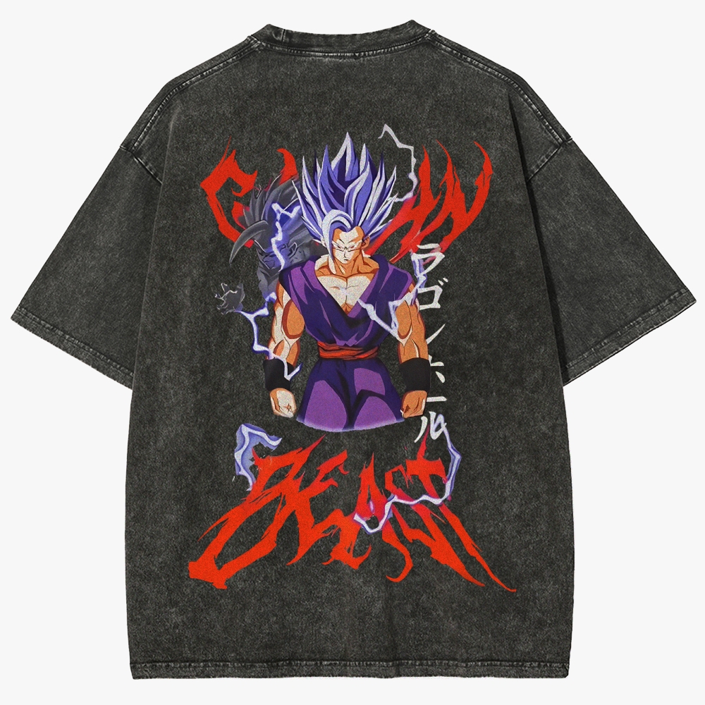 Dragon Ball Unisex Fit Washed T-Shirt