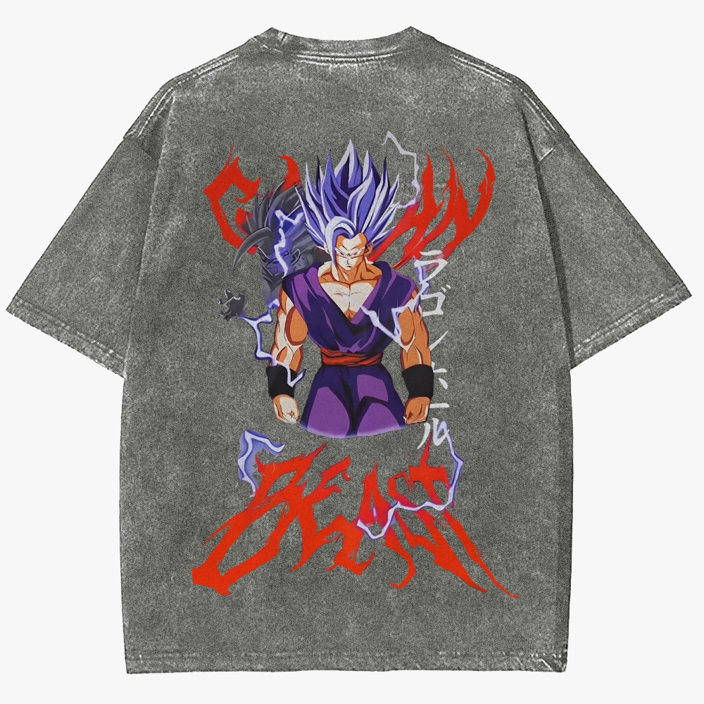 Dragon Ball Unisex Fit Washed T-Shirt