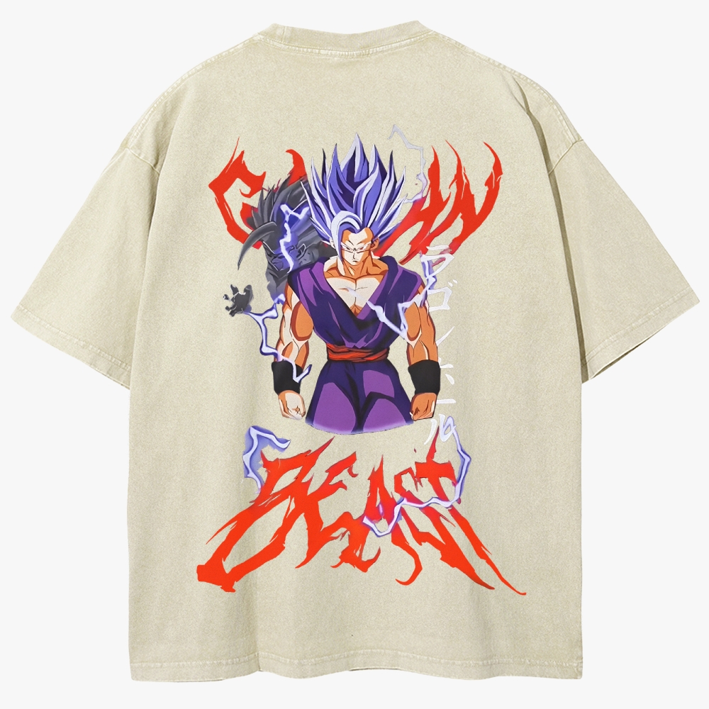 Dragon Ball Unisex Fit Washed T-Shirt