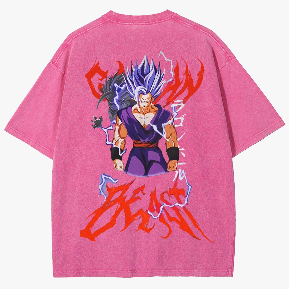 Dragon Ball Unisex Fit Washed T-Shirt