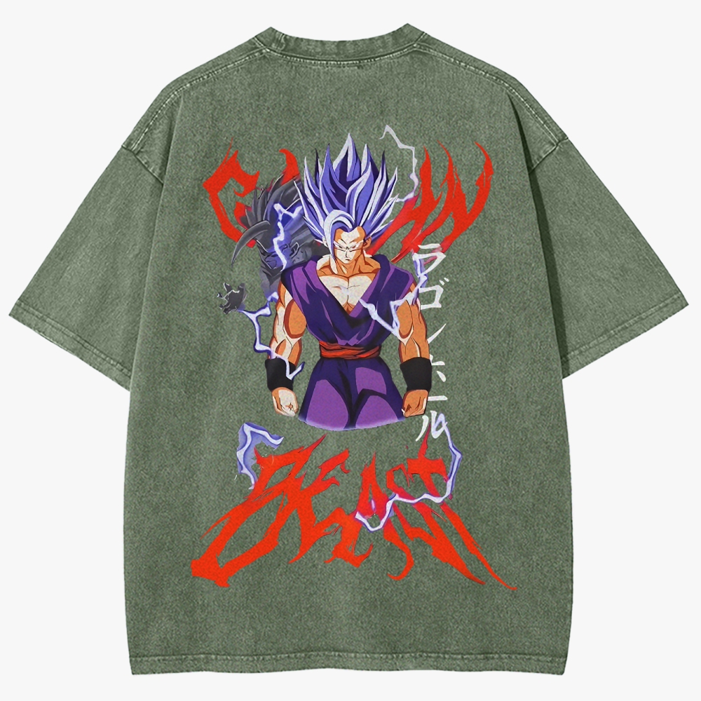 Dragon Ball Unisex Fit Washed T-Shirt