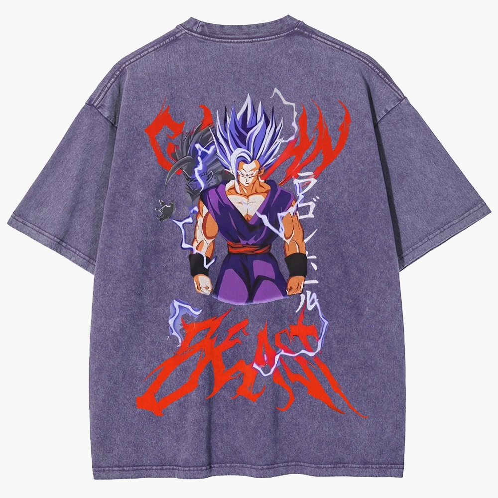 Dragon Ball Unisex Fit Washed T-Shirt