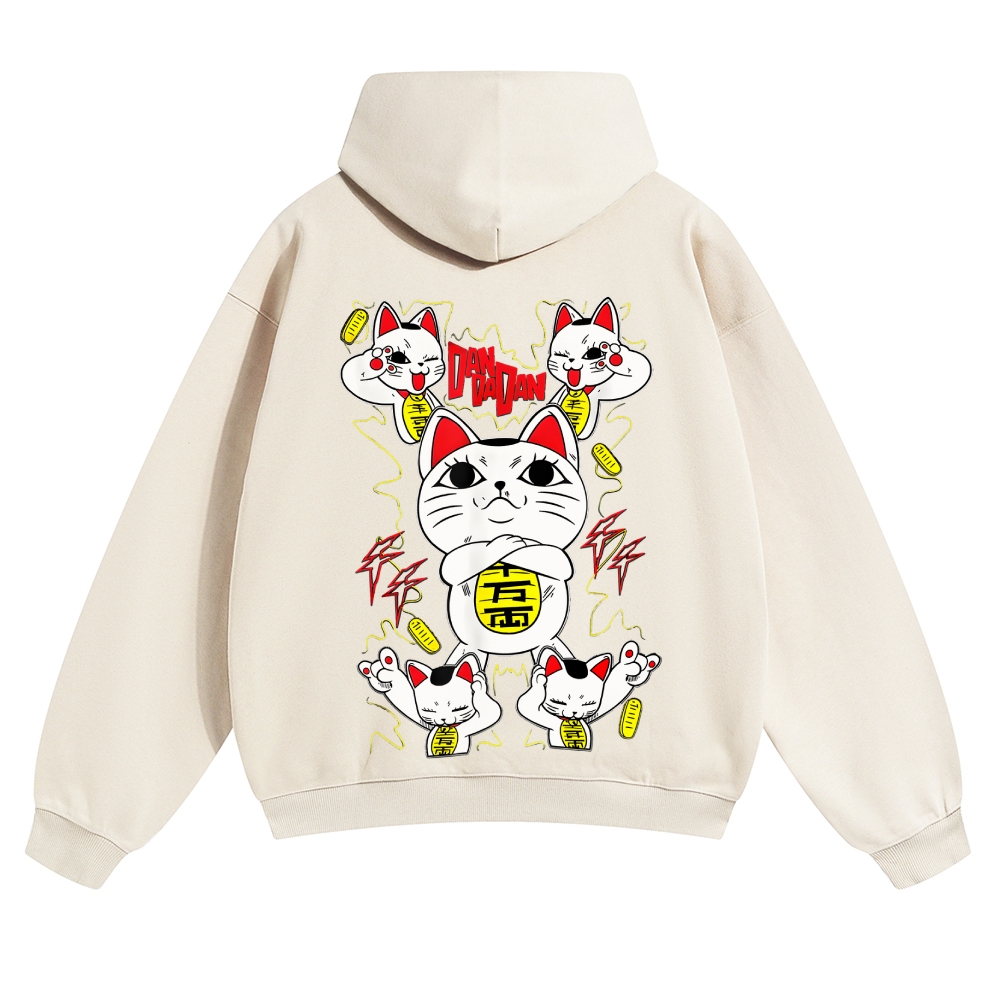 DAN DA DAN Anime Casual Anime Casual Solid Color Hoodie