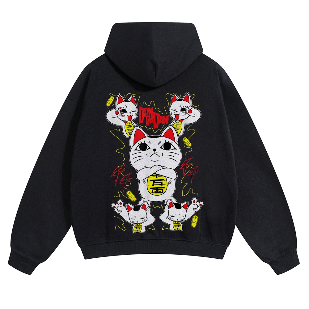 DAN DA DAN Anime Casual Anime Casual Solid Color Hoodie