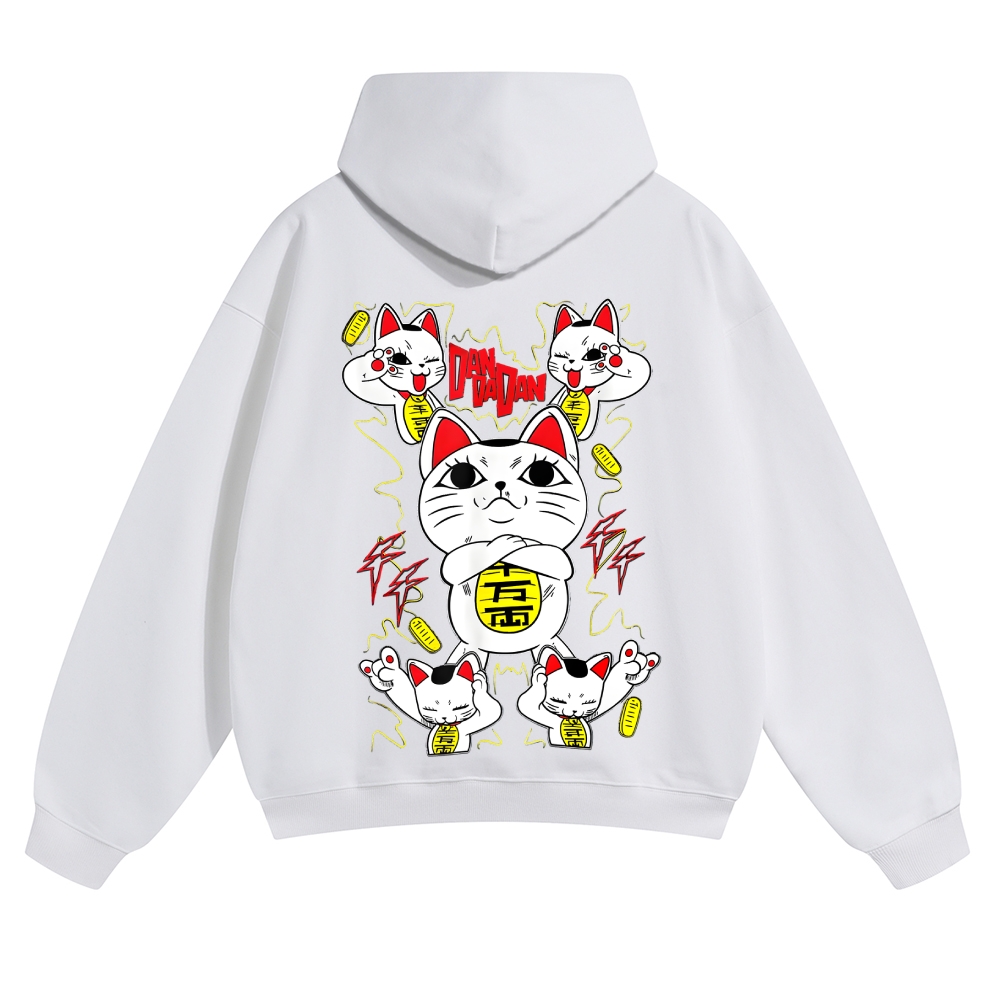 DAN DA DAN Anime Casual Anime Casual Solid Color Hoodie