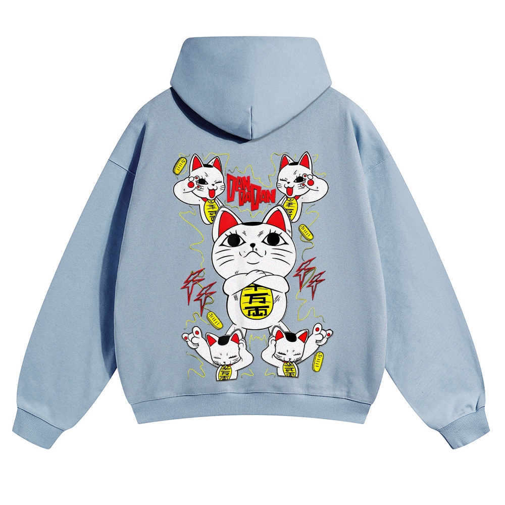 DAN DA DAN Anime Casual Anime Casual Solid Color Hoodie