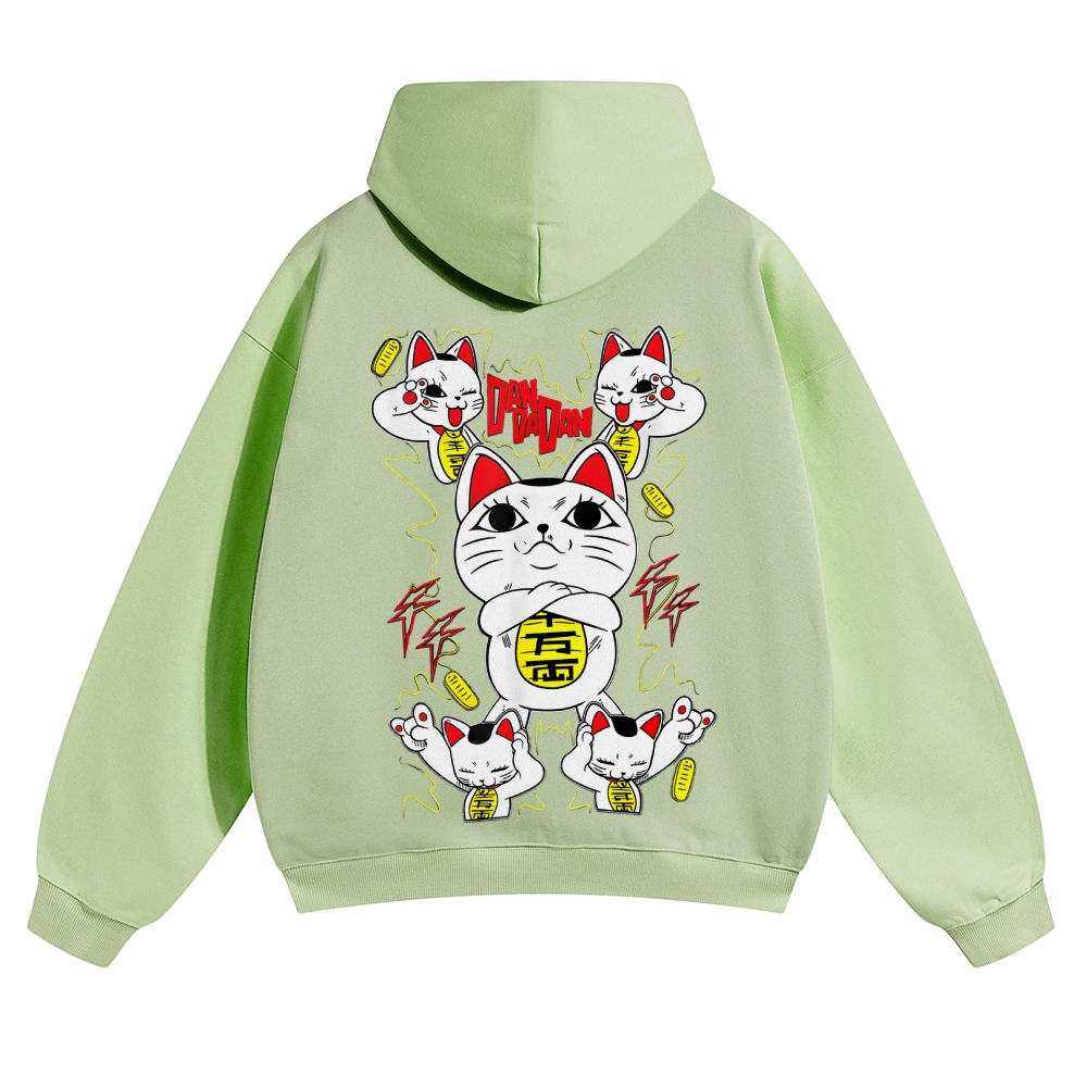 DAN DA DAN Anime Casual Anime Casual Solid Color Hoodie