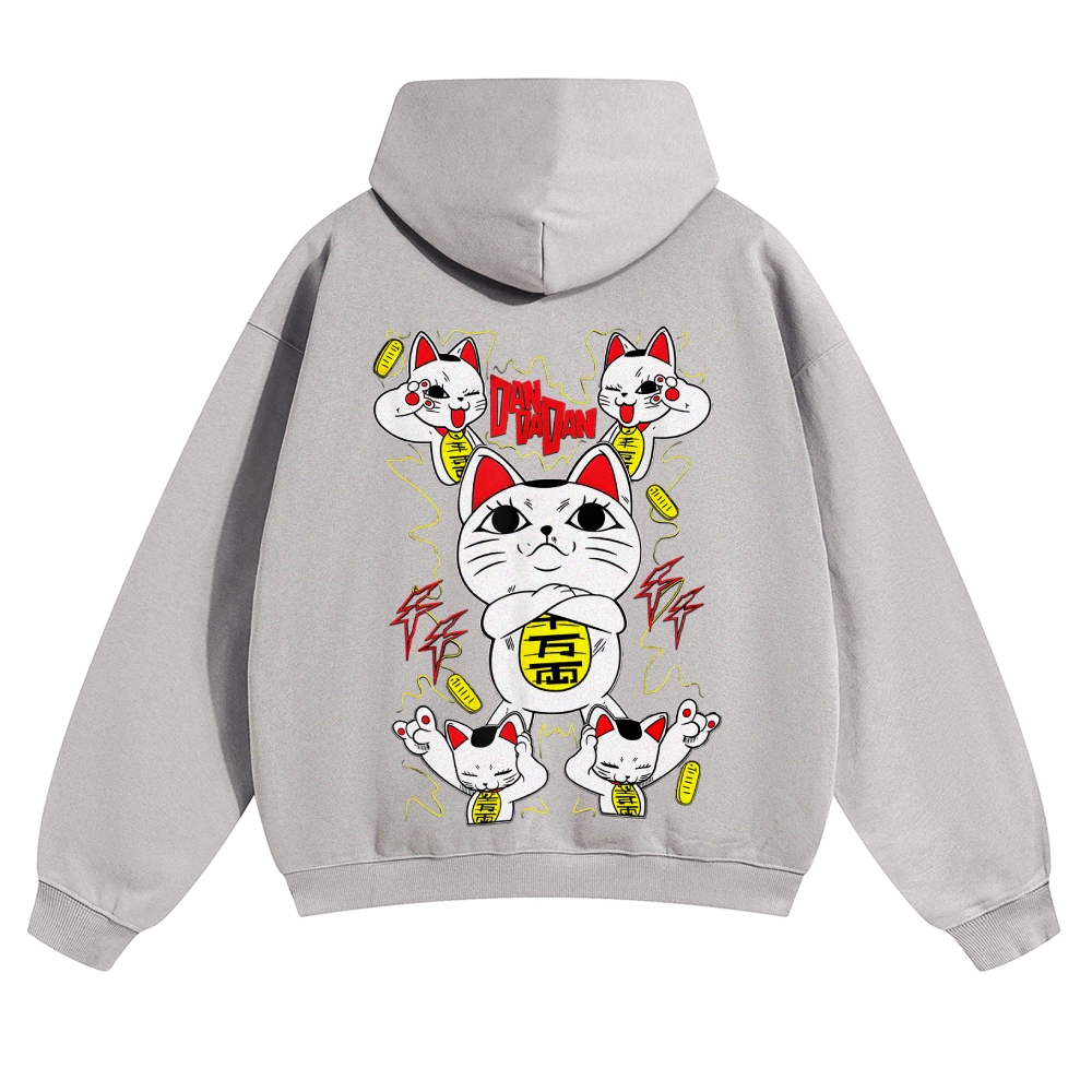 DAN DA DAN Anime Casual Anime Casual Solid Color Hoodie