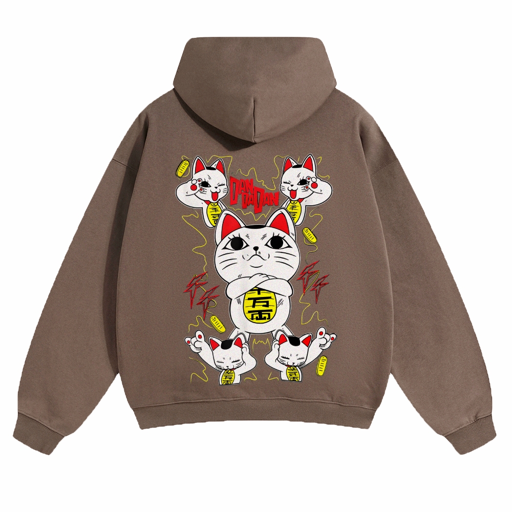 DAN DA DAN Anime Casual Anime Casual Solid Color Hoodie