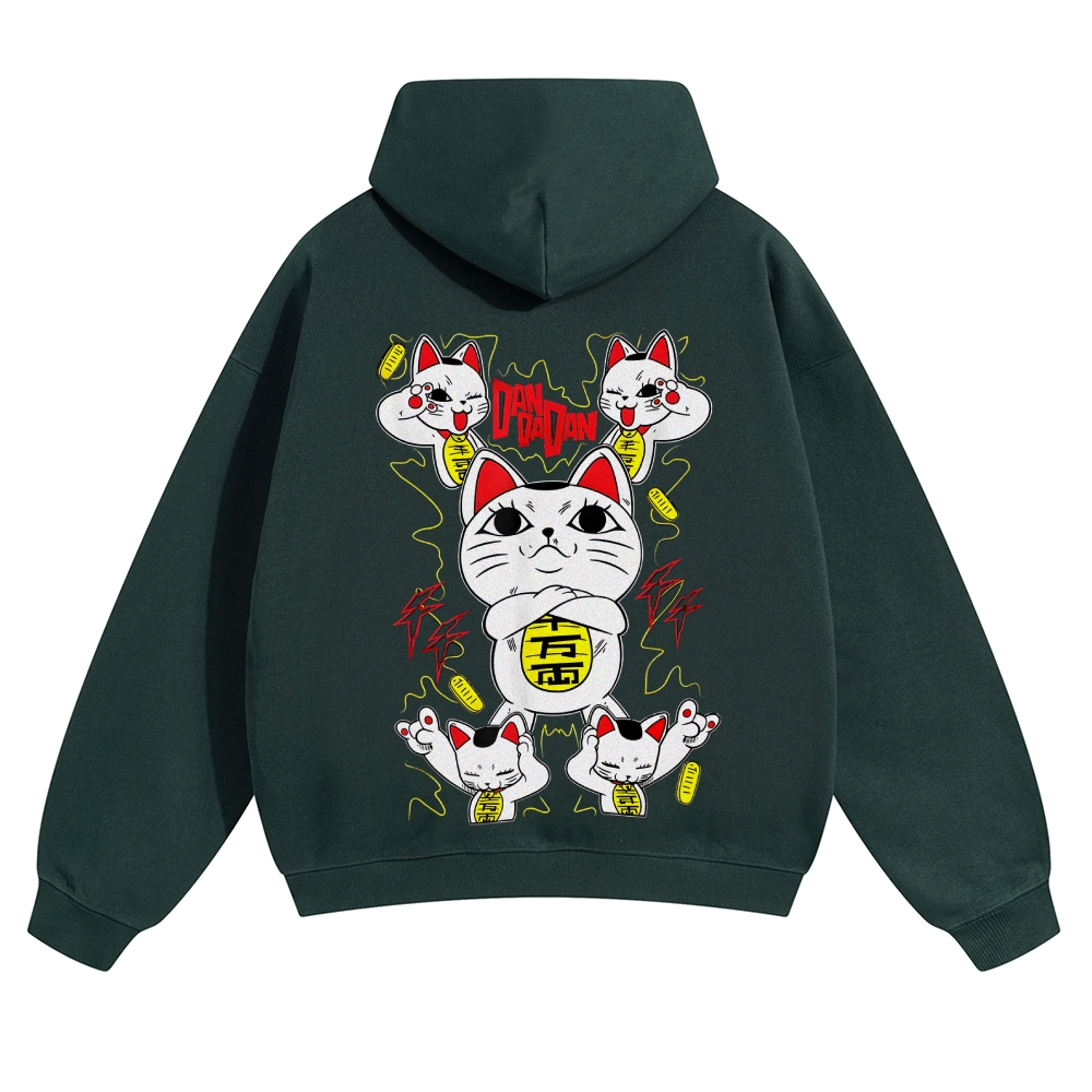 DAN DA DAN Anime Casual Anime Casual Solid Color Hoodie