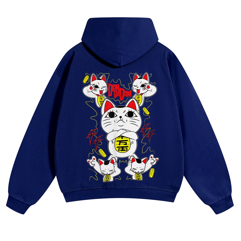 DAN DA DAN Anime Casual Anime Casual Solid Color Hoodie