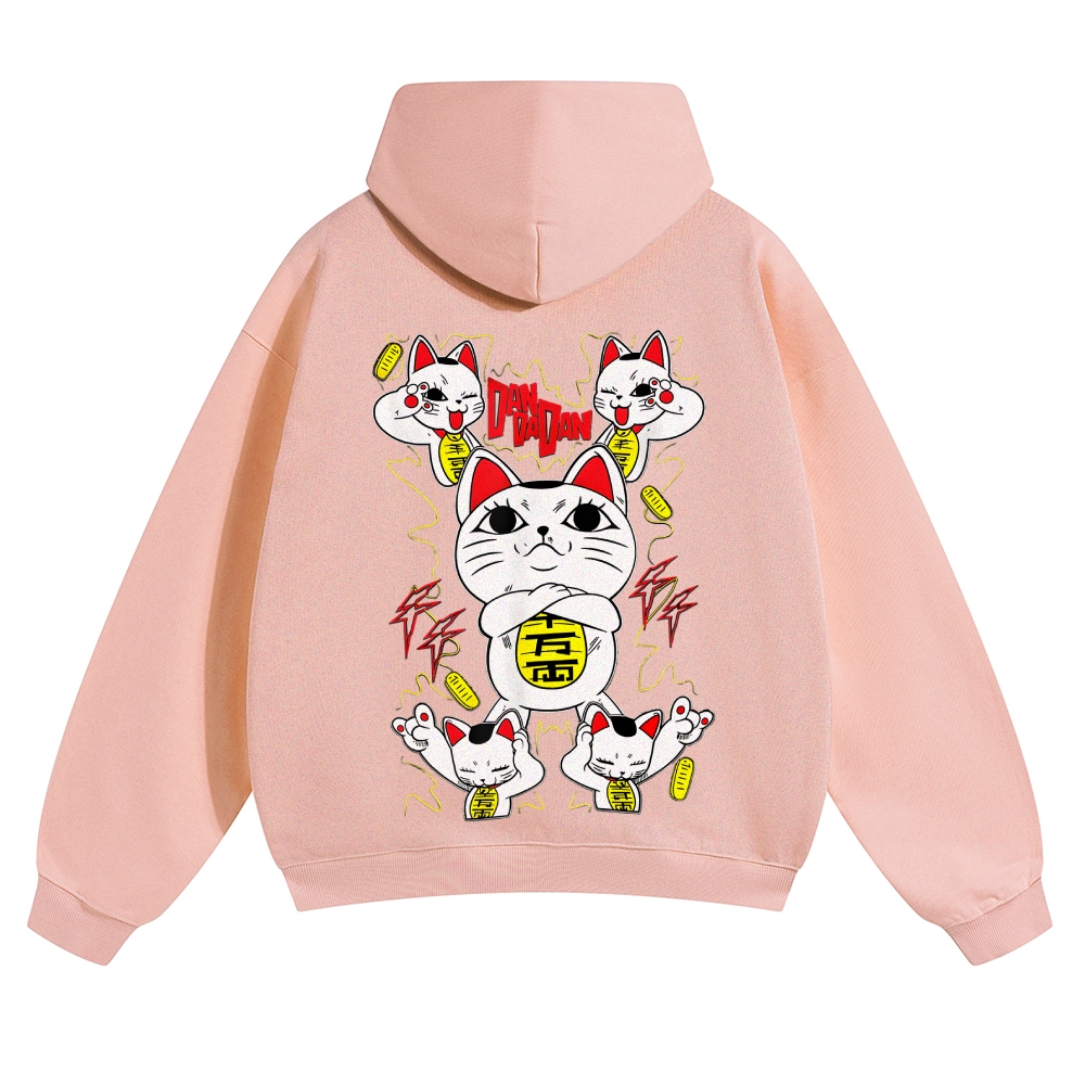 DAN DA DAN Anime Casual Anime Casual Solid Color Hoodie