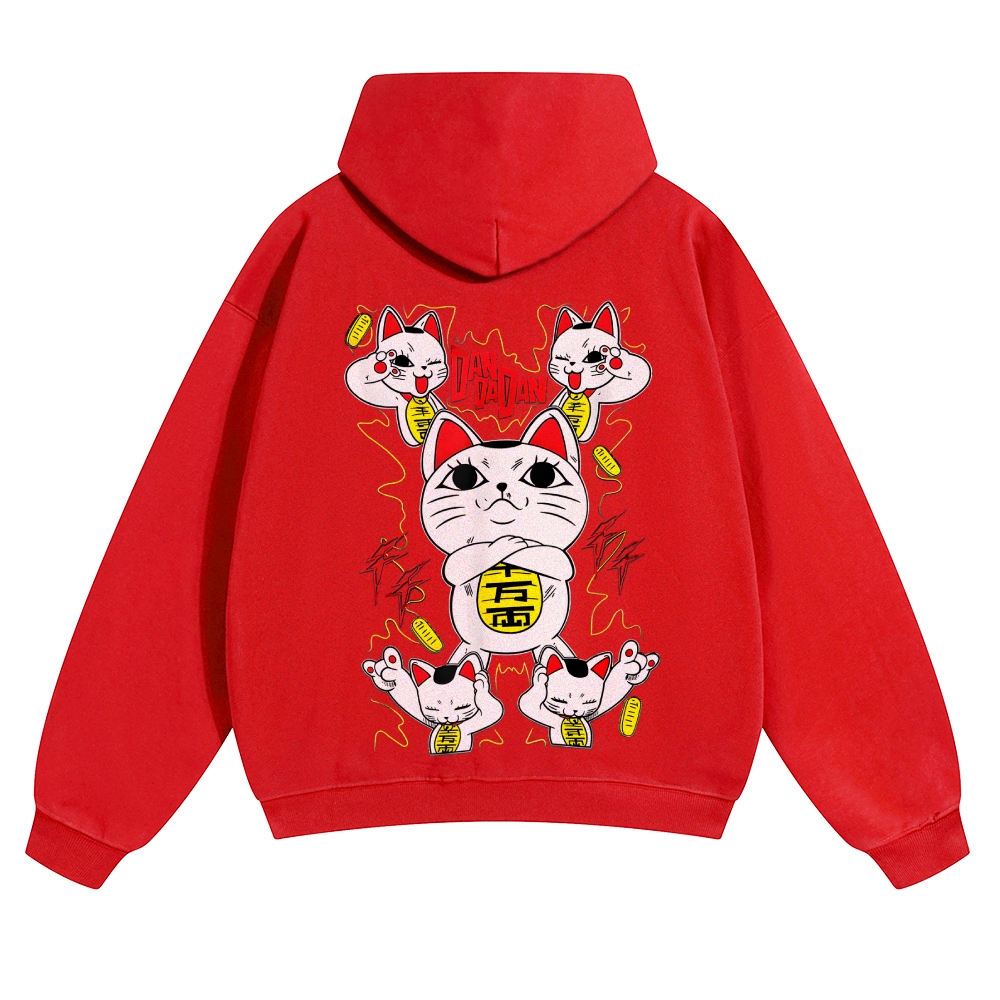 DAN DA DAN Anime Casual Anime Casual Solid Color Hoodie