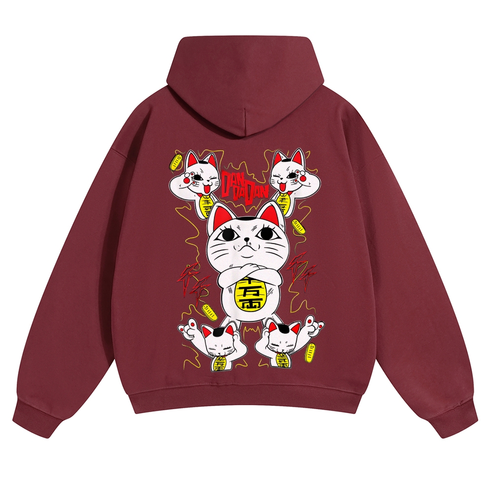 DAN DA DAN Anime Casual Anime Casual Solid Color Hoodie