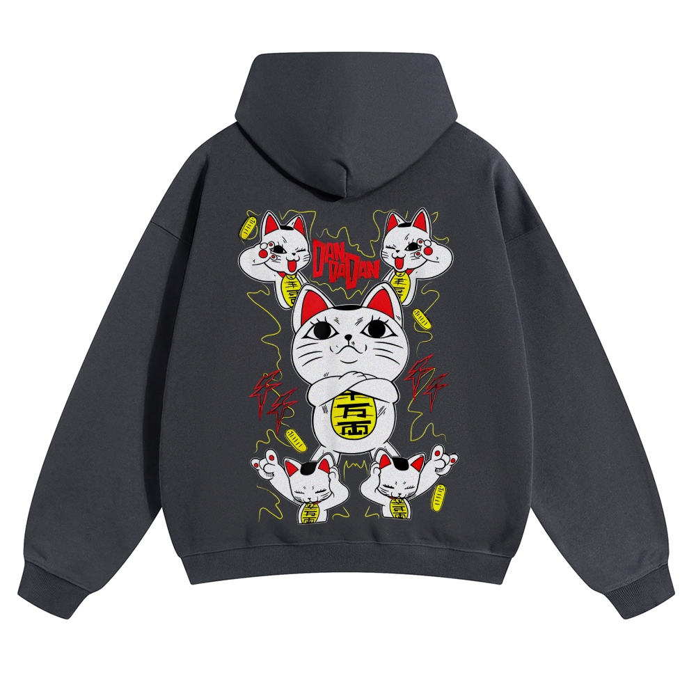 DAN DA DAN Anime Casual Anime Casual Solid Color Hoodie