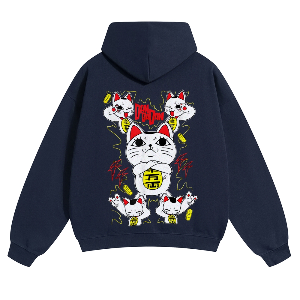 DAN DA DAN Anime Casual Anime Casual Solid Color Hoodie