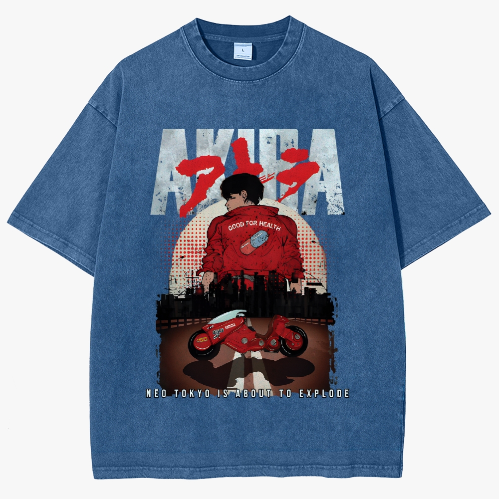 Akira Projects Unisex Fit Washed T-Shirt