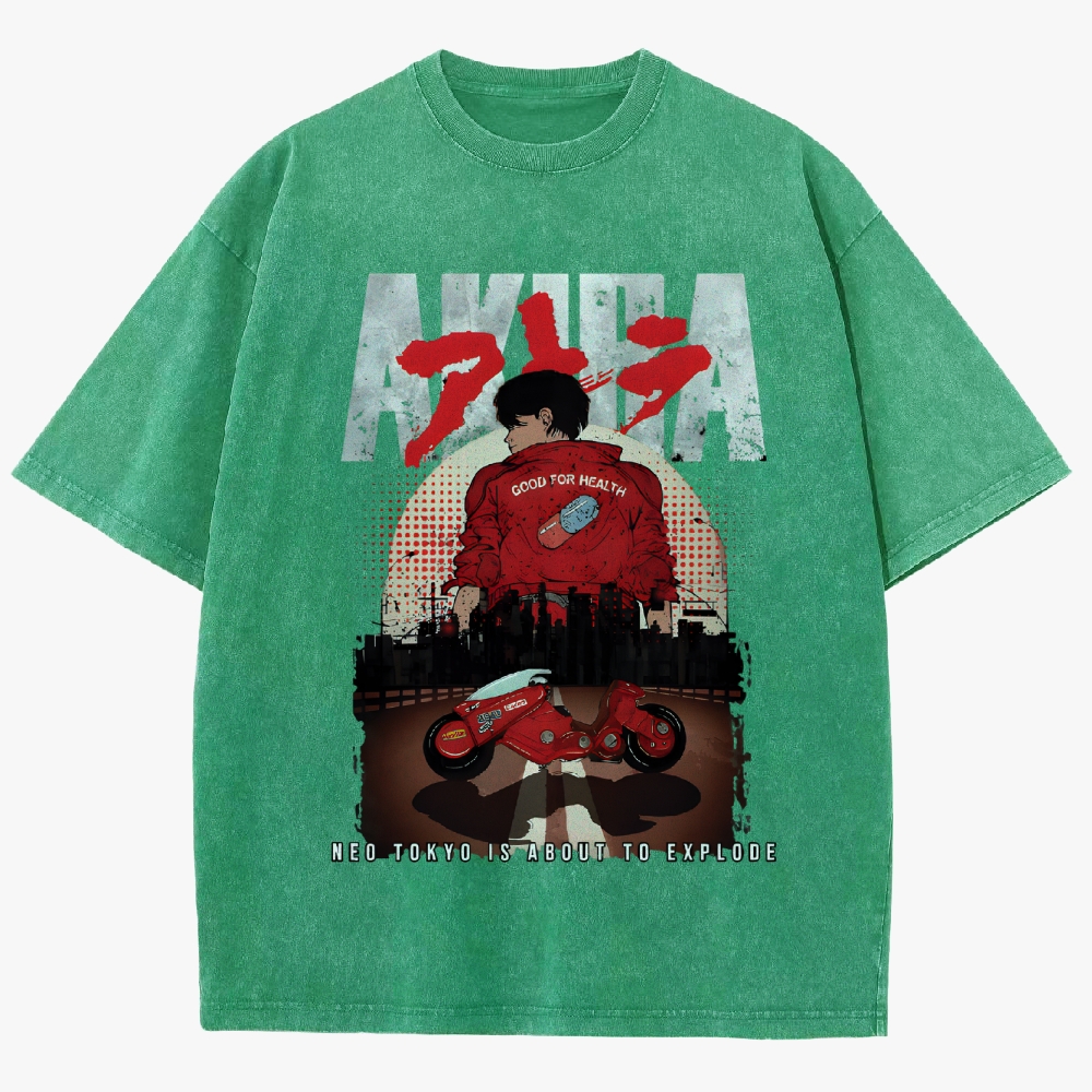 Akira Projects Unisex Fit Washed T-Shirt